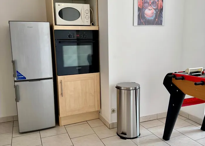 La Terrasse Vue Etangs, Babyfoot, Jeux De Societe By Bookingfute *